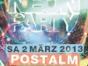 Neonparty Postalm